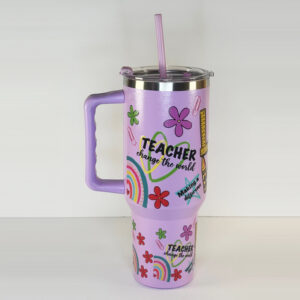 3038 purple teacher tumbler side 40oz