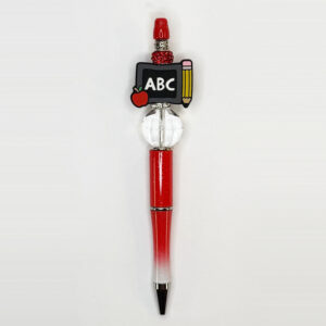 3238-Teacher-Silicone-Bead-Red-Pen