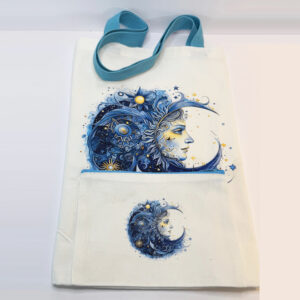 3550 tote pouch bluemoon face