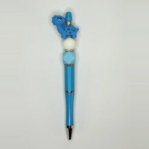 Blue and Green Dinosaur Character Pen