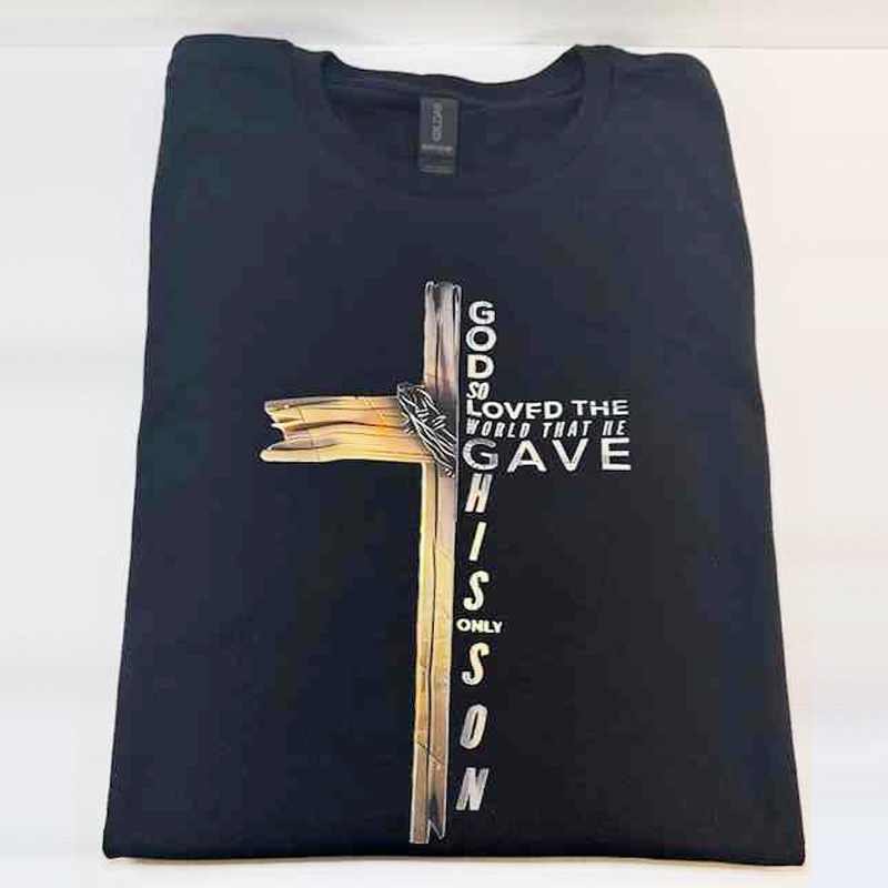 Black Short Sleeve Tee Shirt